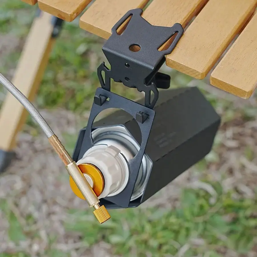 Stainless Steel Outdoor Gas Cartridge Inflatable Adapter Camping Stove Switching Charging Cylinder Argon Blowtorch