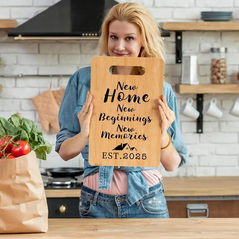 Schneidebretter für die Küche, doppelseitiges natürliches Schneidebrett in Lebensmittelqualität, Küchenschneidebrett, Schneidplatte für Fleisch