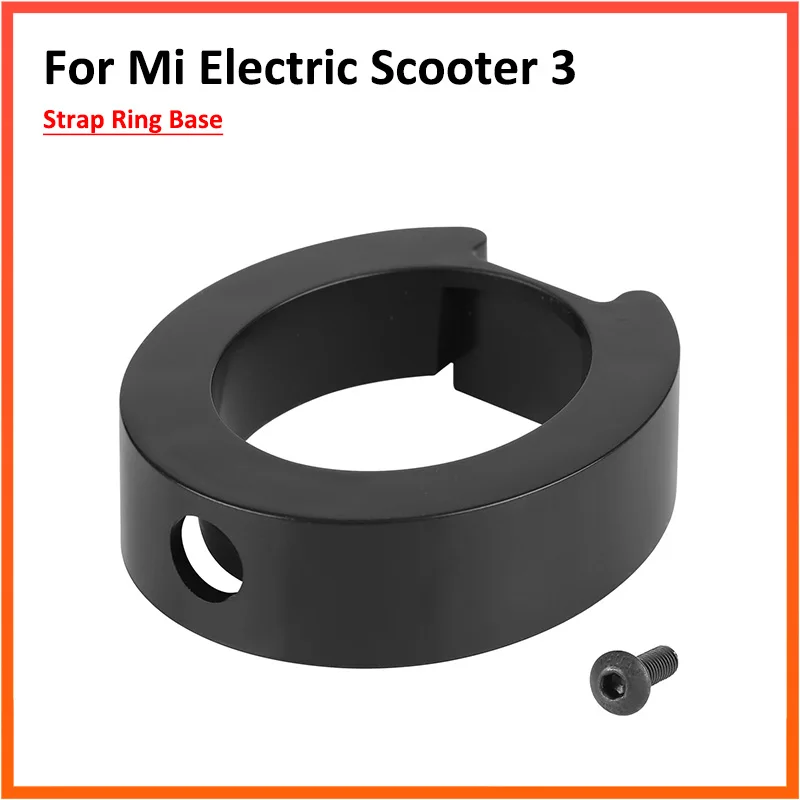 Pole Plastic Ring for Xiaomi MI 3 Electric Scooter Base Card Ring Stand-up Bezel Faste Insurance Circle with Screws Parts