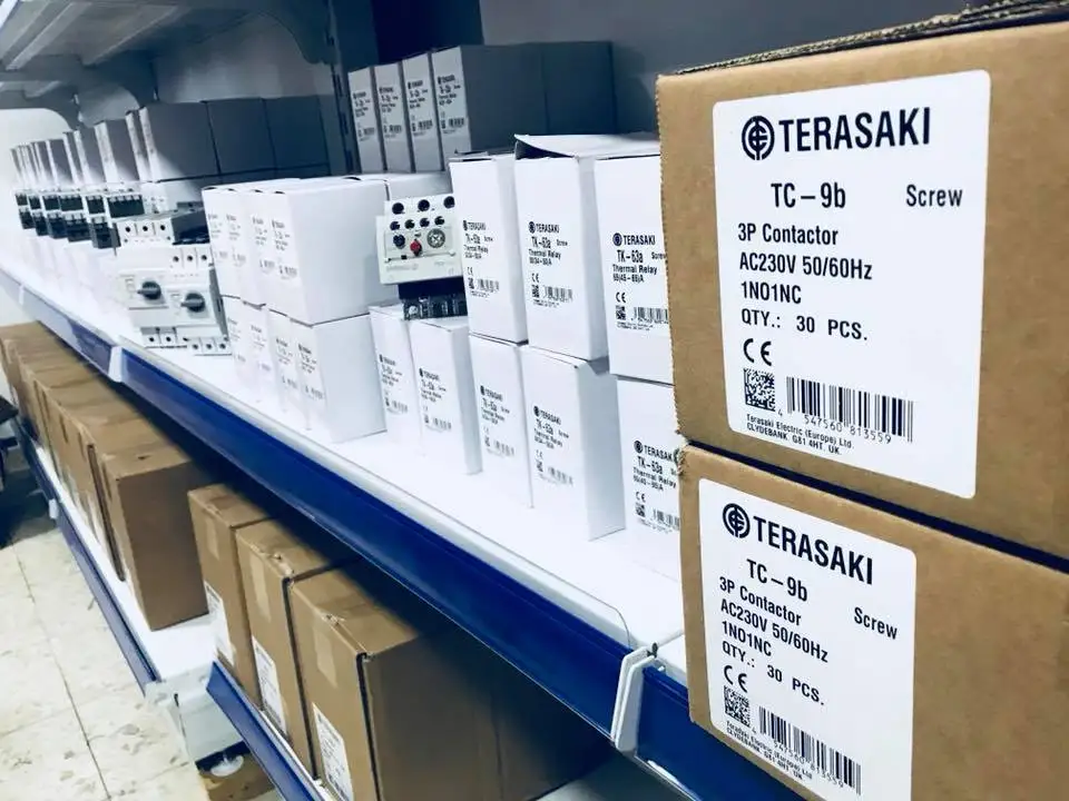 New Genuine TERASAKI Japan Terazaki Contactor TC-80a For Ships, Voltage 220/440V