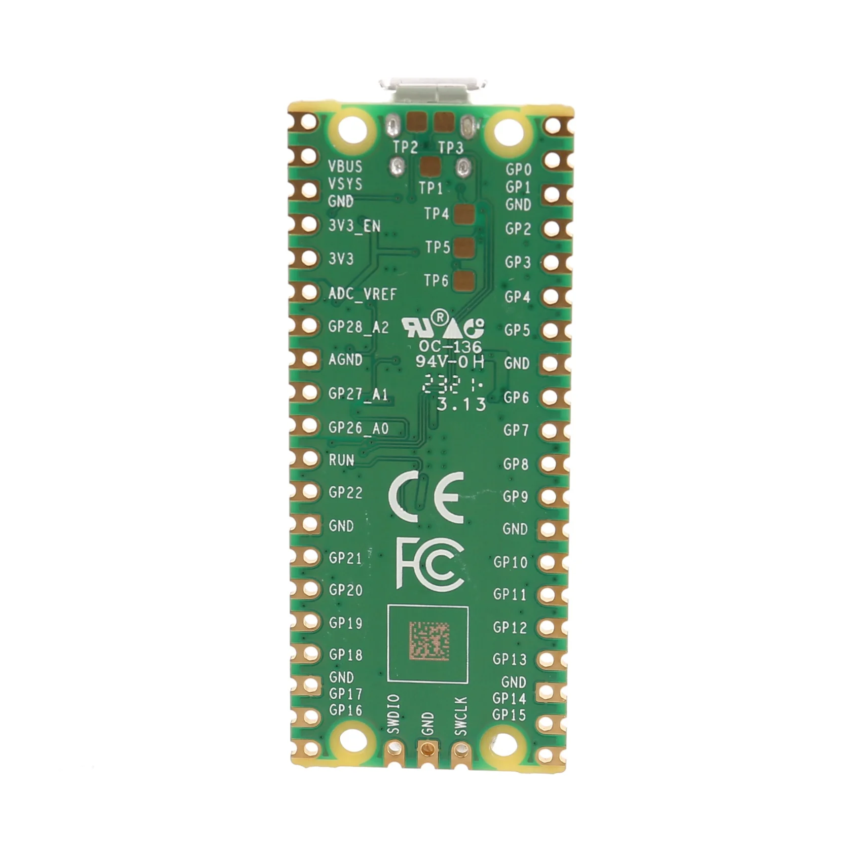 FEB-for Raspberry Pi Pico a Low-Cost, High-Performance Microcontroller Board with Flexible Digital