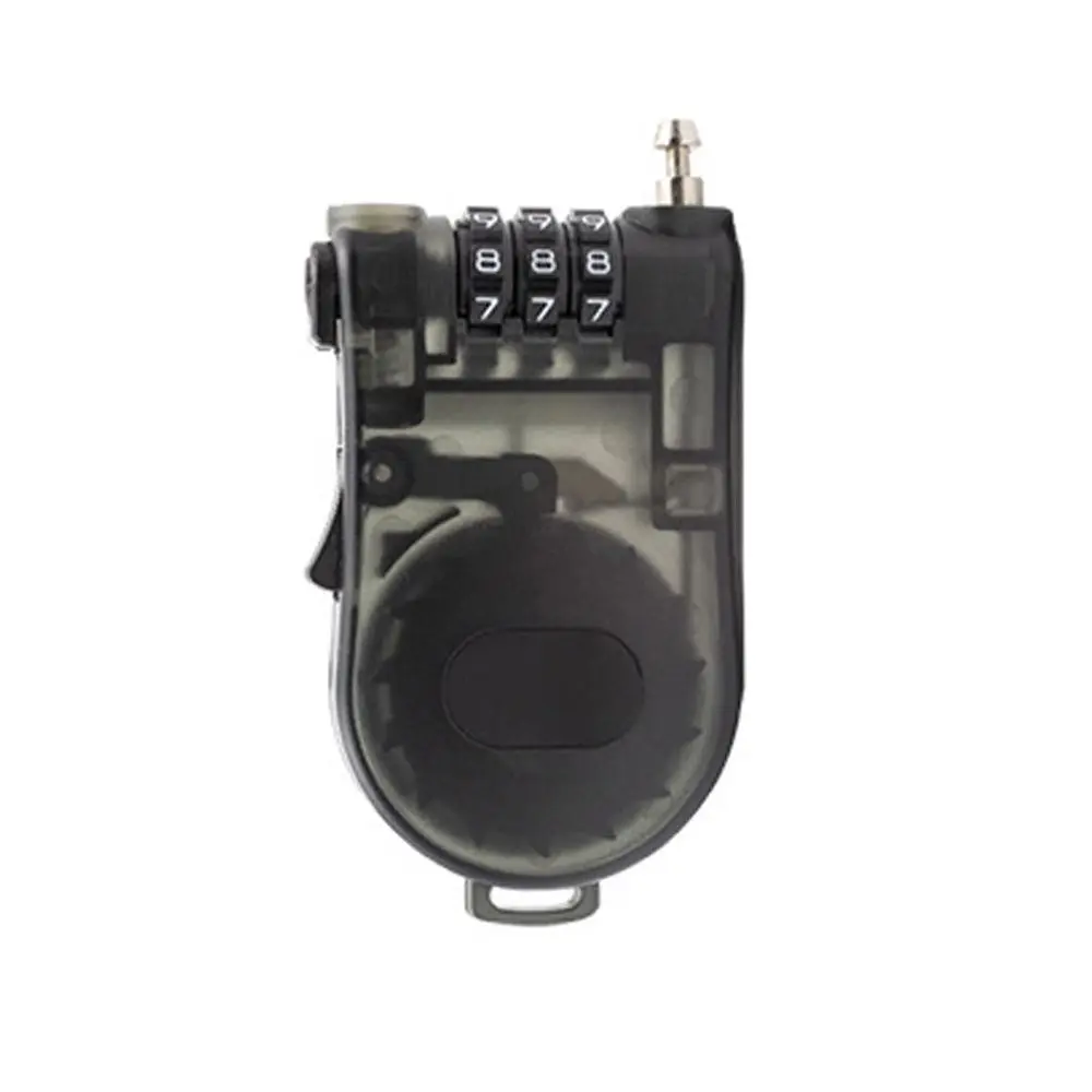 

Стальной трос, телескопическая веревка, безопасный 3-значный замок с паролем, замок для мотоциклетного шлема, кодовый замок для багажа, дорожные аксессуары