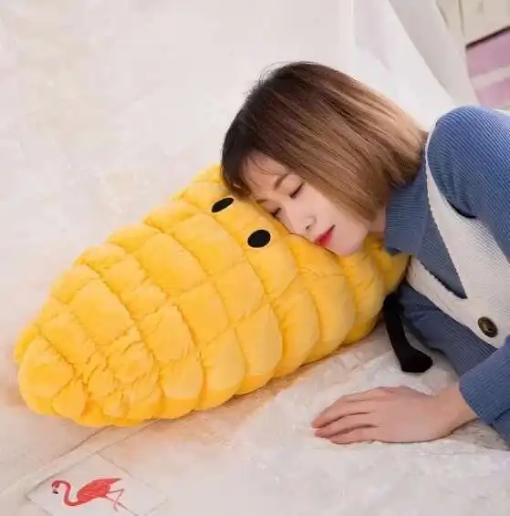 New Cute Lovely Plants Corn Plush Toy Stuffed Plush Toy Cushion Birthday Gift Vegetable Fruit Plush Pillow