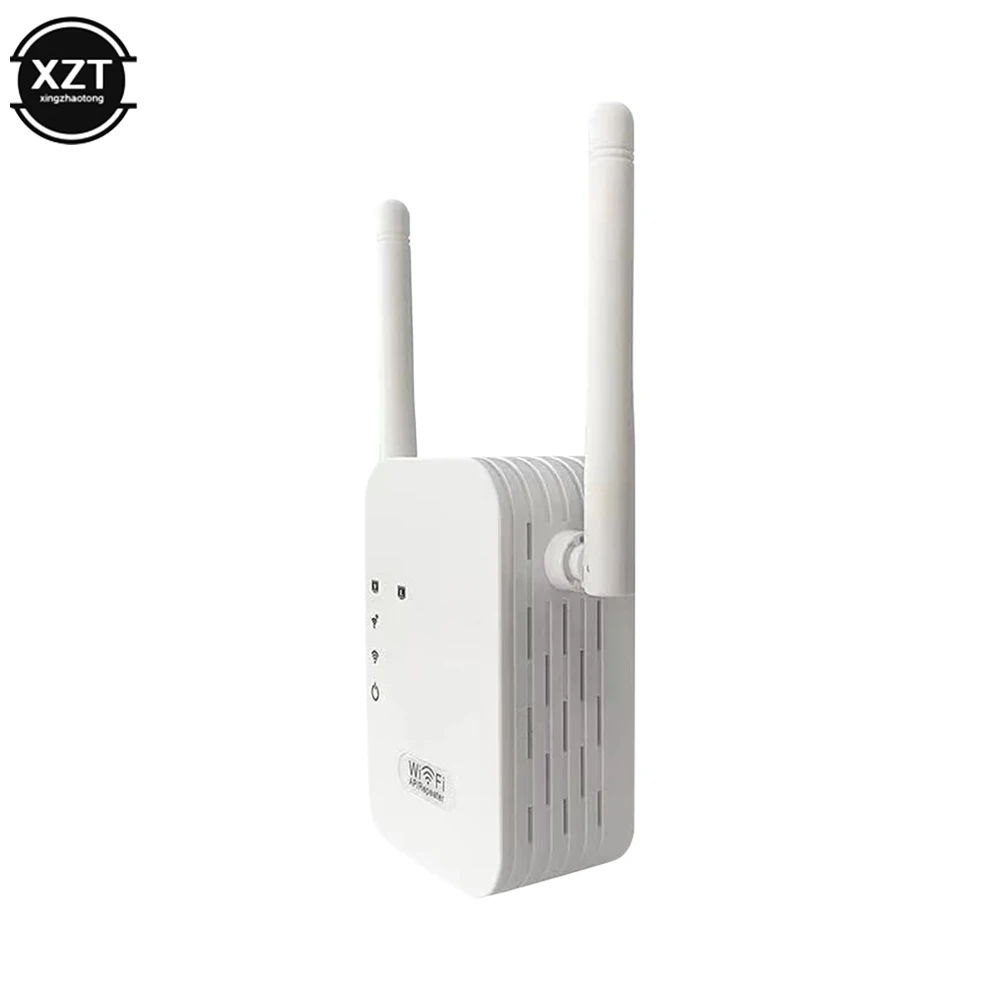 Repetidor sem fio WiFi, extensor de longo alcance, impulsionador de sinal Wi Fi, amplificador de 300Mbps, 2.4G, repetidor, novo