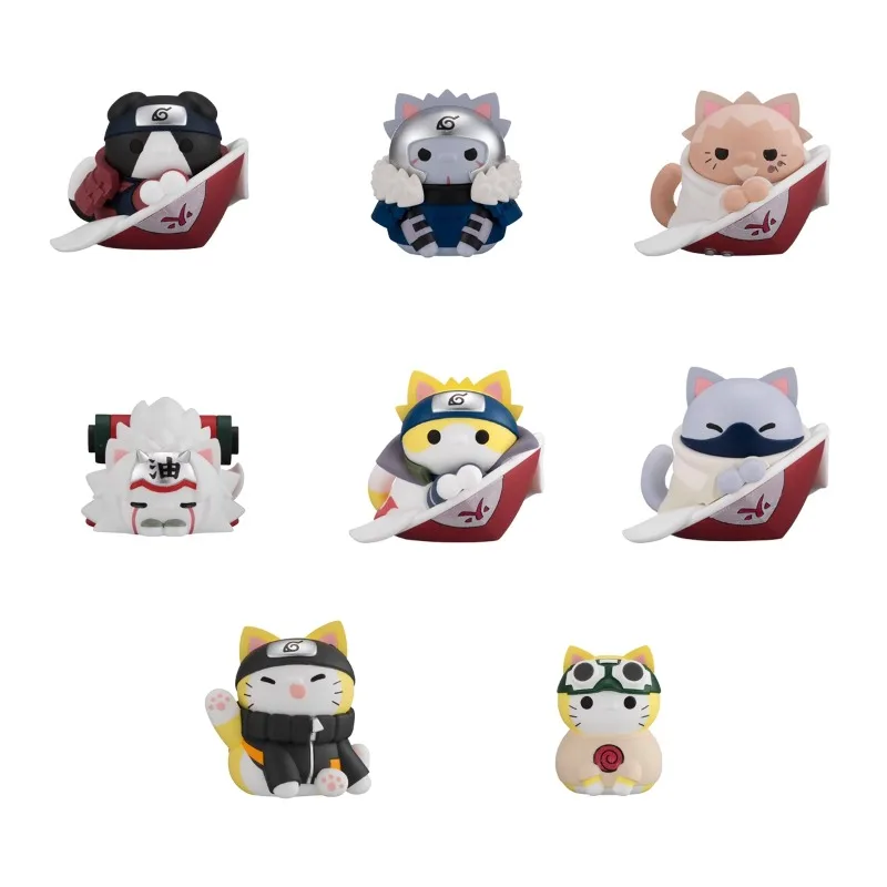 

Оригинальная модель MegaHouse натуральный MEGA CAT PROJECT MCP Uzumaki Naruto Senju Hashirama Jiraiya Sarutobi Hiruzen, игрушечный персонаж