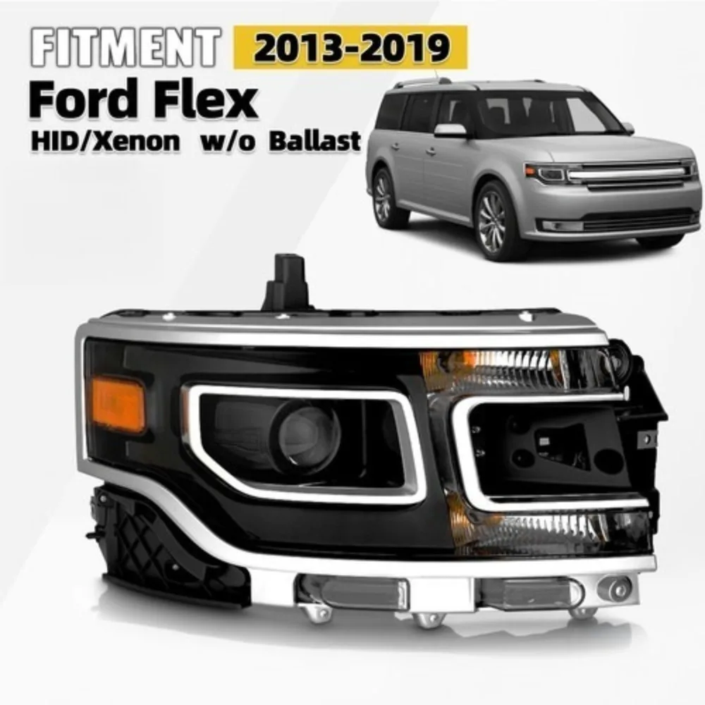 

HID/Xenon Headlight For 2013-2016 Ford Flex Passenger Side w/o Bulbs&Ballast