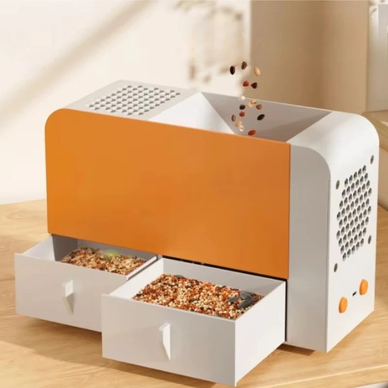 Electric Bird Seed Winnower Machine, Portable Grain Seed Shell Separator for Pet Bird Food DIY Seed Sorting