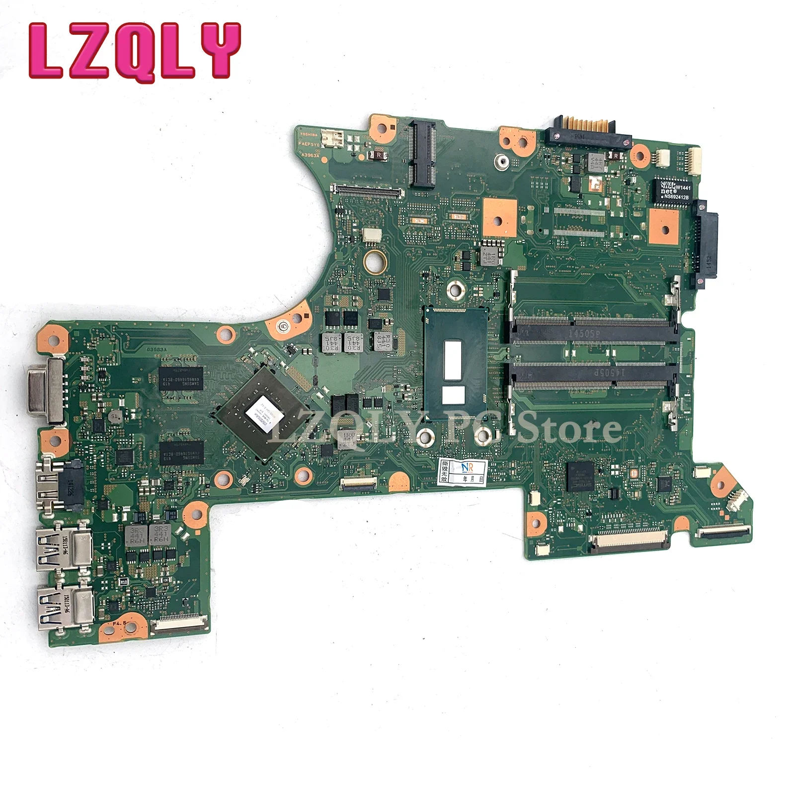 LZQLY For Toshiba For TECRA A50 A50-C Motherboard FAEPSY0 A3963A I5 5200U DDR3L 100% WORK PERFECTLY