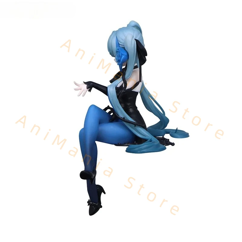 在庫あり-フリュー-ヌードルストッパー-初音ミク-花の妖精-ブルーローズ-ver-pvc-14-センチメートルアニメアクションフィギュアモデルコレクションおもちゃ