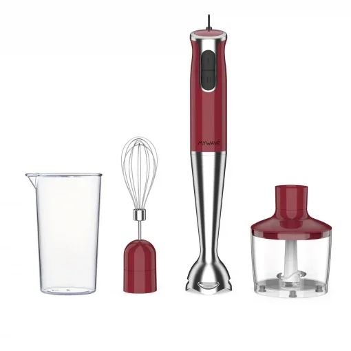 Mywave mwbtm-1003 hand blender, 1000 w - red