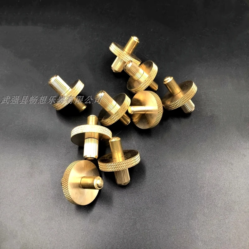 2pcs Adjustable Brass Screws Aluminium alloy screw for Cello Bridges Double Bass Bridge Replacement Upright Bass Accessorie part