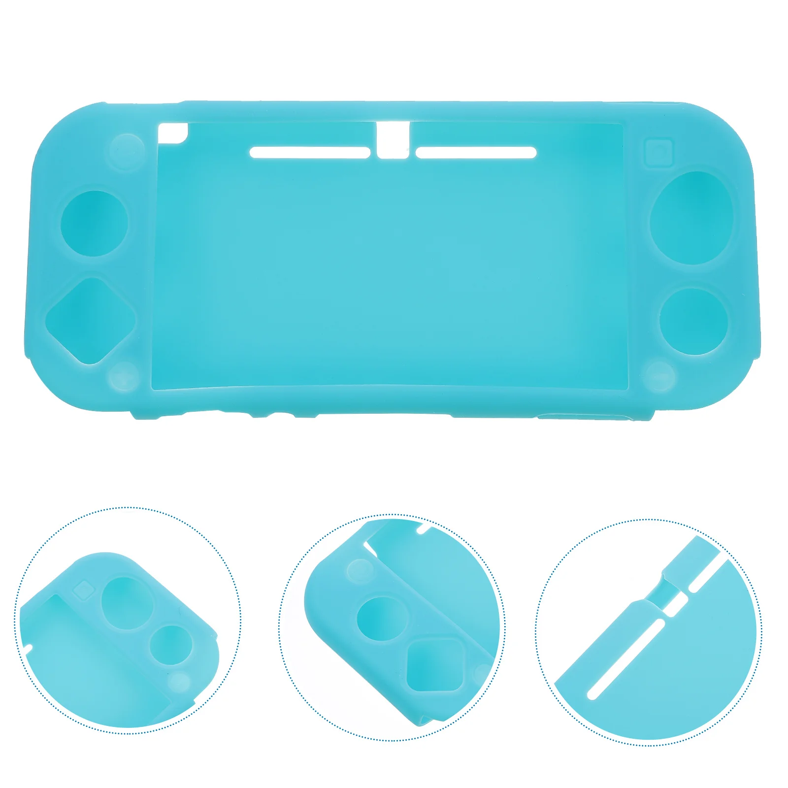 

1Pcs Game Machine Cover Protective Case Plastic Shell Comfortable Smooth Grip Secure Dock Fits All Ports Game Machine Cover