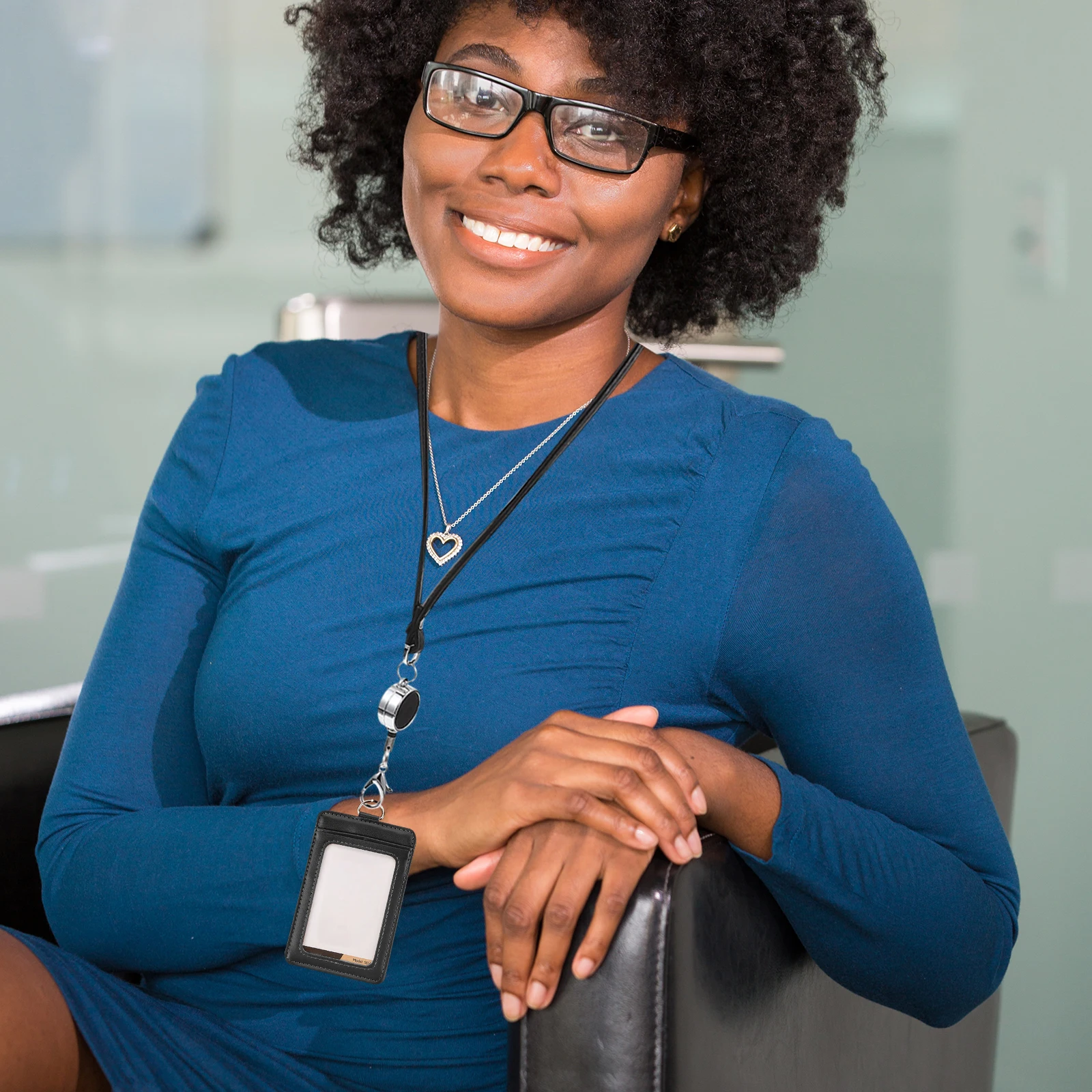 

Phone Badge Neck Lanyard Telescopic Work Cards Hanging Rope Anti-Lost Neck Strap for School Travel Phone Straps