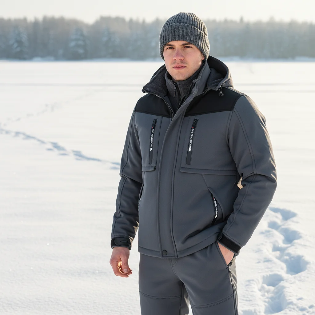 Winter Mens Thermal Work Sets Man Waterproof Workwear Tactical Suits Men Jacket+ Pant 2 Pieces Men Fleece Warm Windbreaker Suits