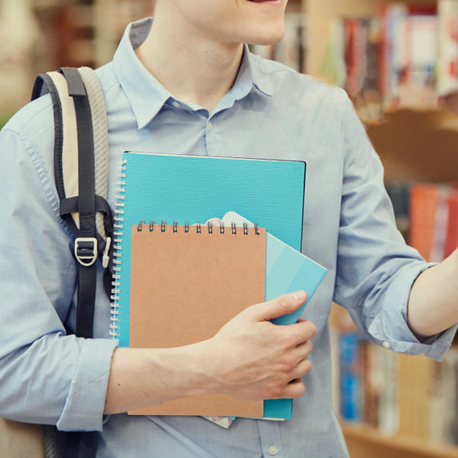 

8K 16K Student Sketchbook Portable Kraft Paper Drawing Book A5 Spiral Bound Unlined Drawing Pad Brown Cover Sketch Notebook