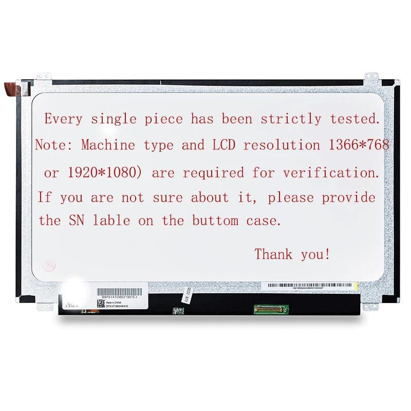 Imagem -02 - Laptop Lcd Screen Matrix For Lenovo 710s Plus13ikb no Touch Assembly With Bezel Board 5d10m09516 5d10m09398 5d10m09517 13.3