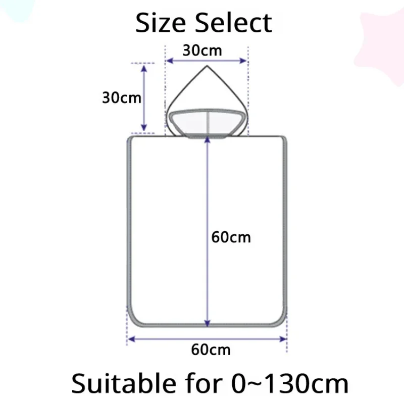 ベビータオル,マイクロファイバーフード付きビーチタオル,新生児用ケープ,柔らかいポンチョ,子供用衣類