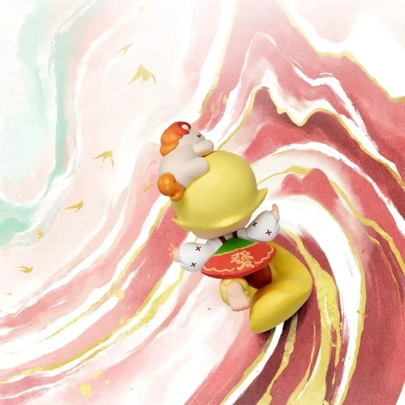 New Genuine POPMART The Golden Gallop Series Blind Box Dimoo