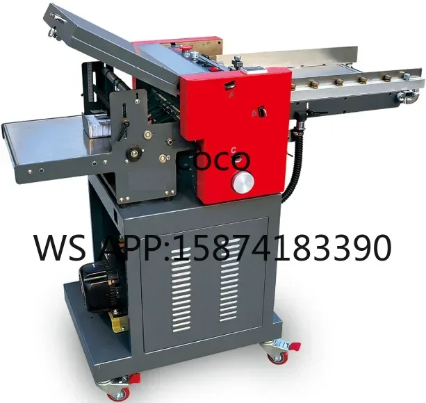384S Automatic Suction Feeding Paper Folding Machine Industrial Paper Folding Processing Equipment