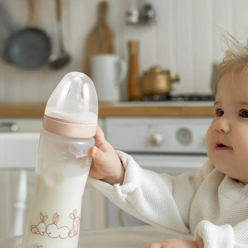 

10 шт. пылезащитных колпачков для детских бутылочек, герметичные пластиковые сменные крышки с широким горлышком для молочных бутылочек, для ежедневного использования, универсальные