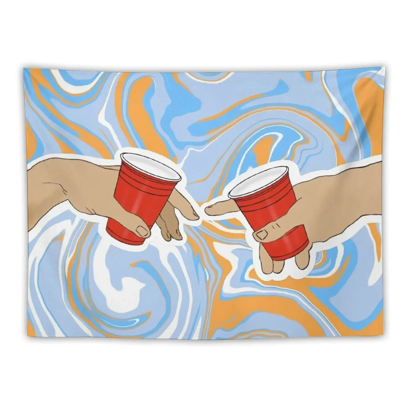 The Creation of Booze Tapestry Decoration Room Art Mural Tapestry