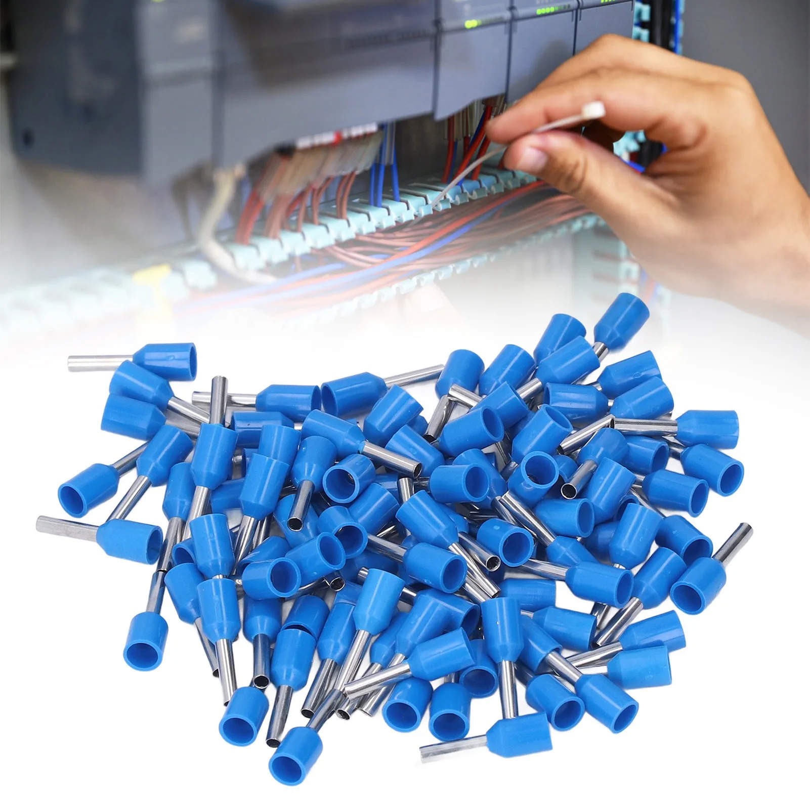 Insulated Ferrule Terminals Copper PVC Shell Sufficient Quantity Pin Cord End Terminal Multipurpose for Electronic Equipment