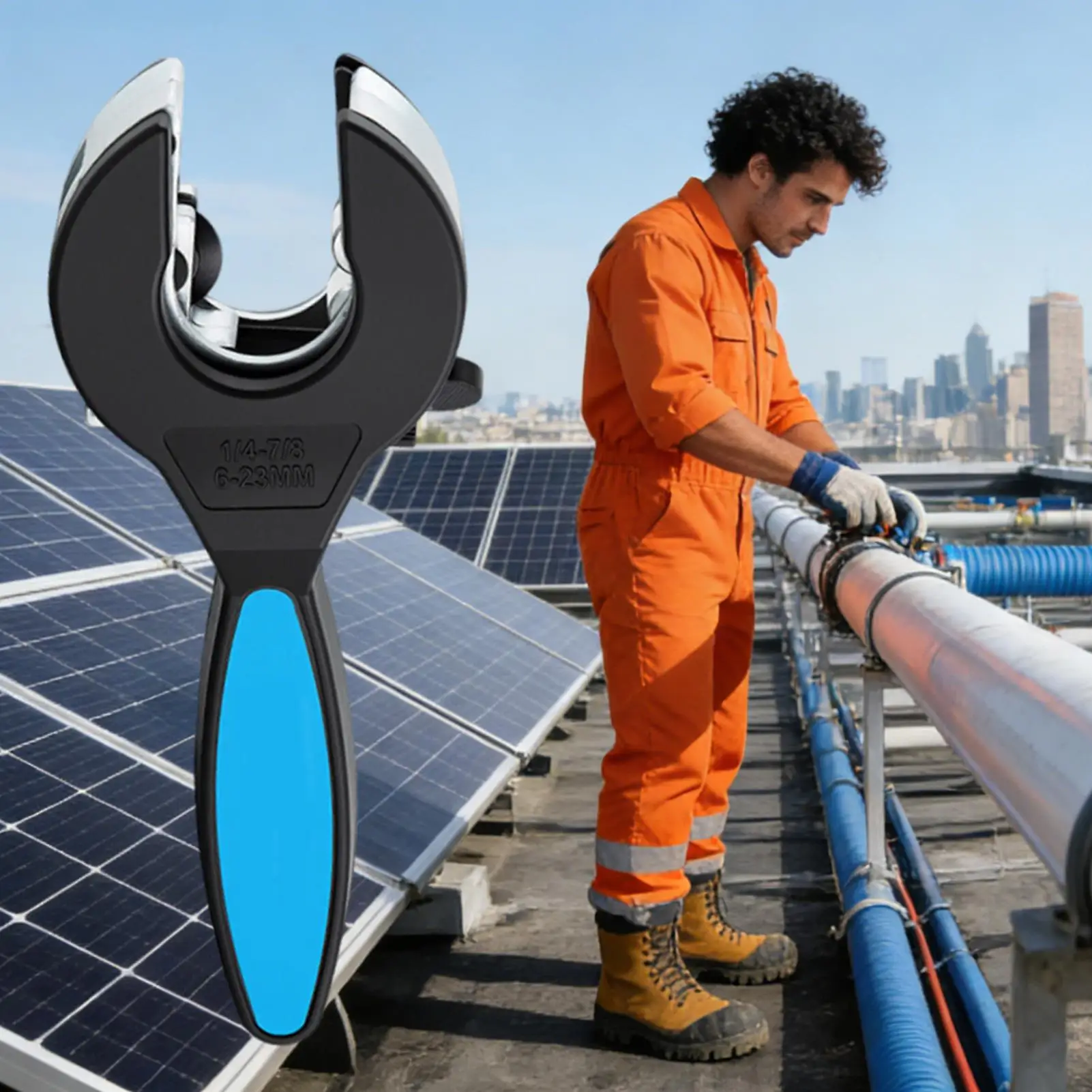 

Многофункциональный труборез с трещоткой для алюминиевых труб, ручной инструмент для сантехников, строительства и промышленного обслуживания