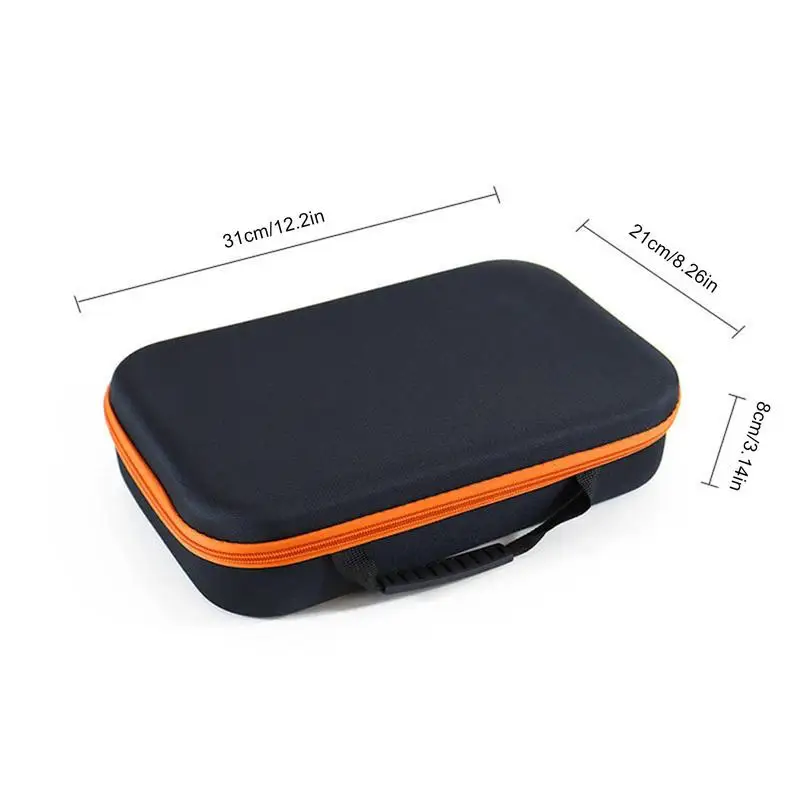 Oxford pano broca elétrica Carry Case, caixa de ferramentas com alça, grande capacidade, leve, viagens, organização de suprimentos, acessório