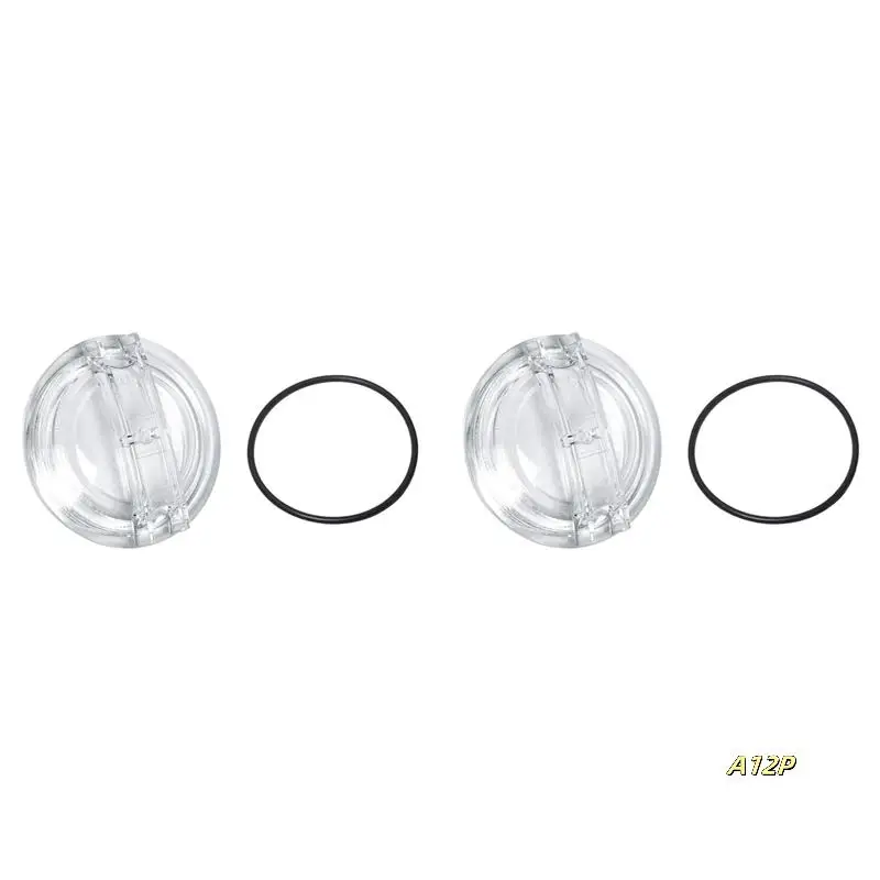 

2X SPX3100D Thread Strainer Cover With O Ring For Hayward Super II Pool Pump Lid And Chlorine & Bromine Feeders