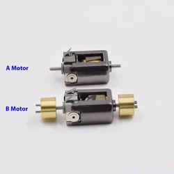 1PC Mini 10mm*15mm Power Motor DC 6V-12V 22000RPM High Speed 1.5mm Dual Shaft for RC HO Slot Car Rail Model Engine