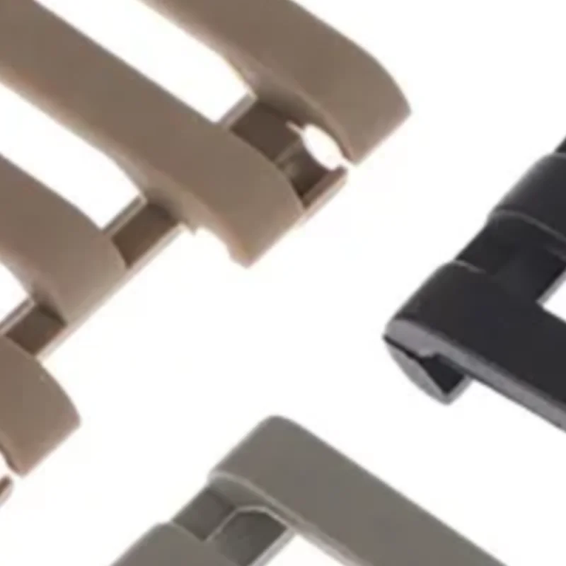 Picatinny 5 Slot Rattail Line Strip 20mm Rail Cover PEQ 15 M600C Airsoft Rifle Accessories Pressure Switch Wire Holder Wire Loom