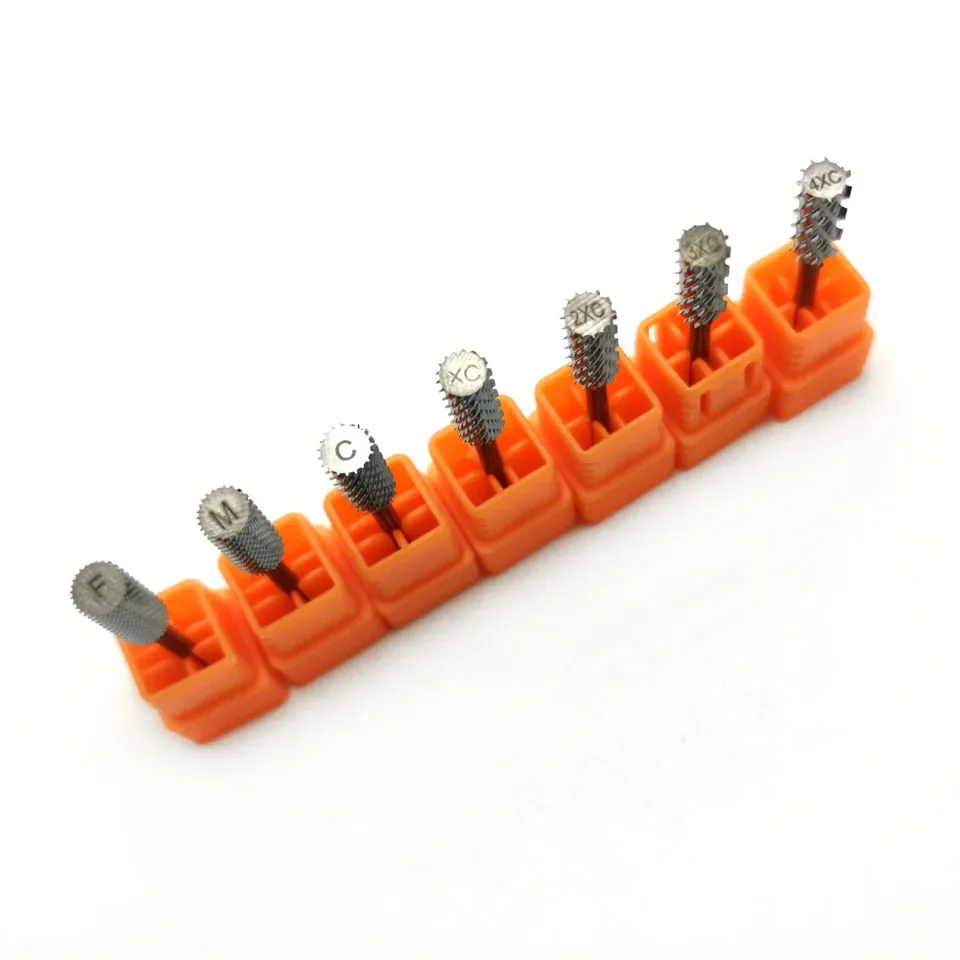 HYTOOS Small Barrel Carbide Nail Drill Bits Professional Drill Bits for Nails Gel Polish Removal Nail Art Tools Nail Accessories