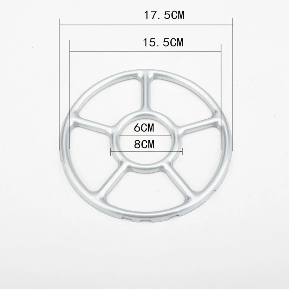 Kitchen Tools Pot Holder Gas Stove Auxiliary Rack Gigh Quality Moka Pot Rack Silver Zinc Alloy Coffee Pot Rack