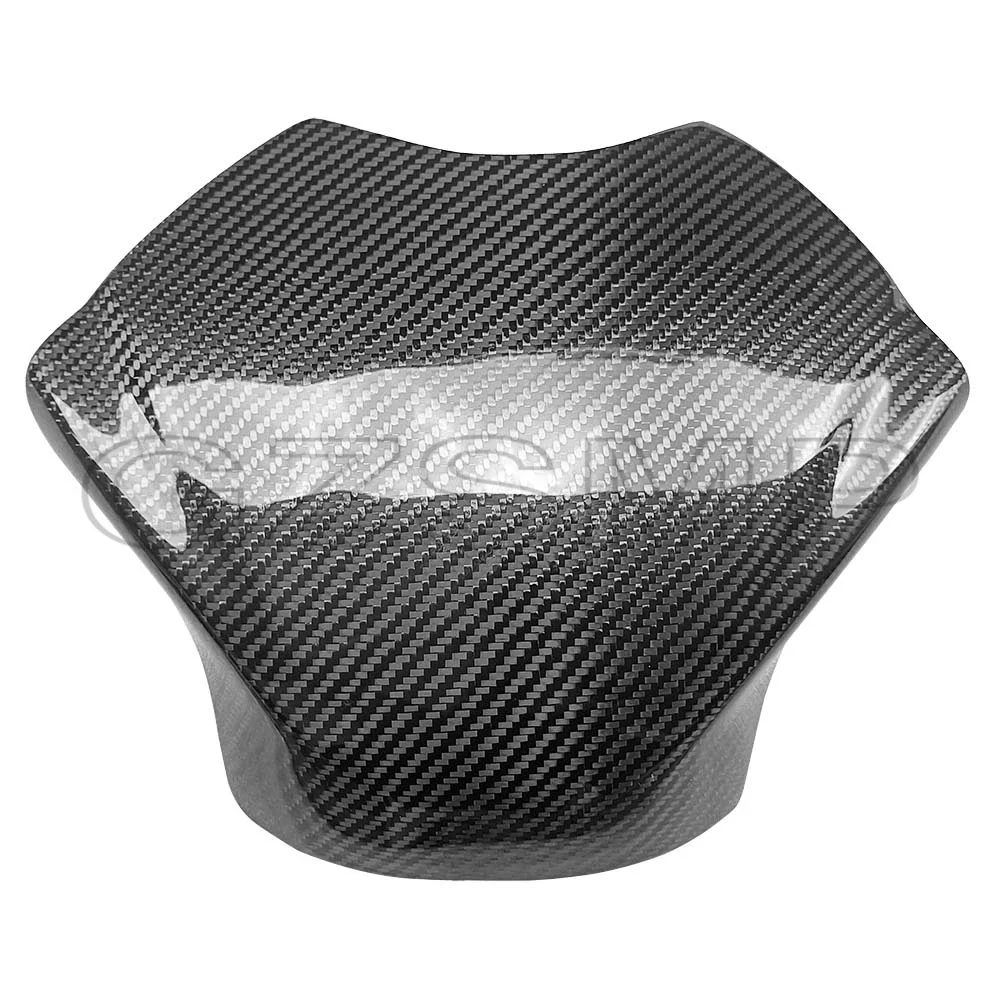 Motorcycle Real Carbon Fiber Fuel Gas Tank Cover Protector fit For Yamaha YZF R6 YZFR6 2008-2015 2009 2010 2011 2012 2013 2014