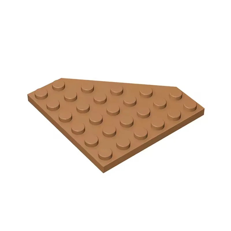 Kit de blocs de construction de plaques compensées 6106, 10 pièces, 6x6, panneau d'angle coupé, briques, particules, jouets éducatifs de bricolage, cadeaux d'anniversaire pour enfants