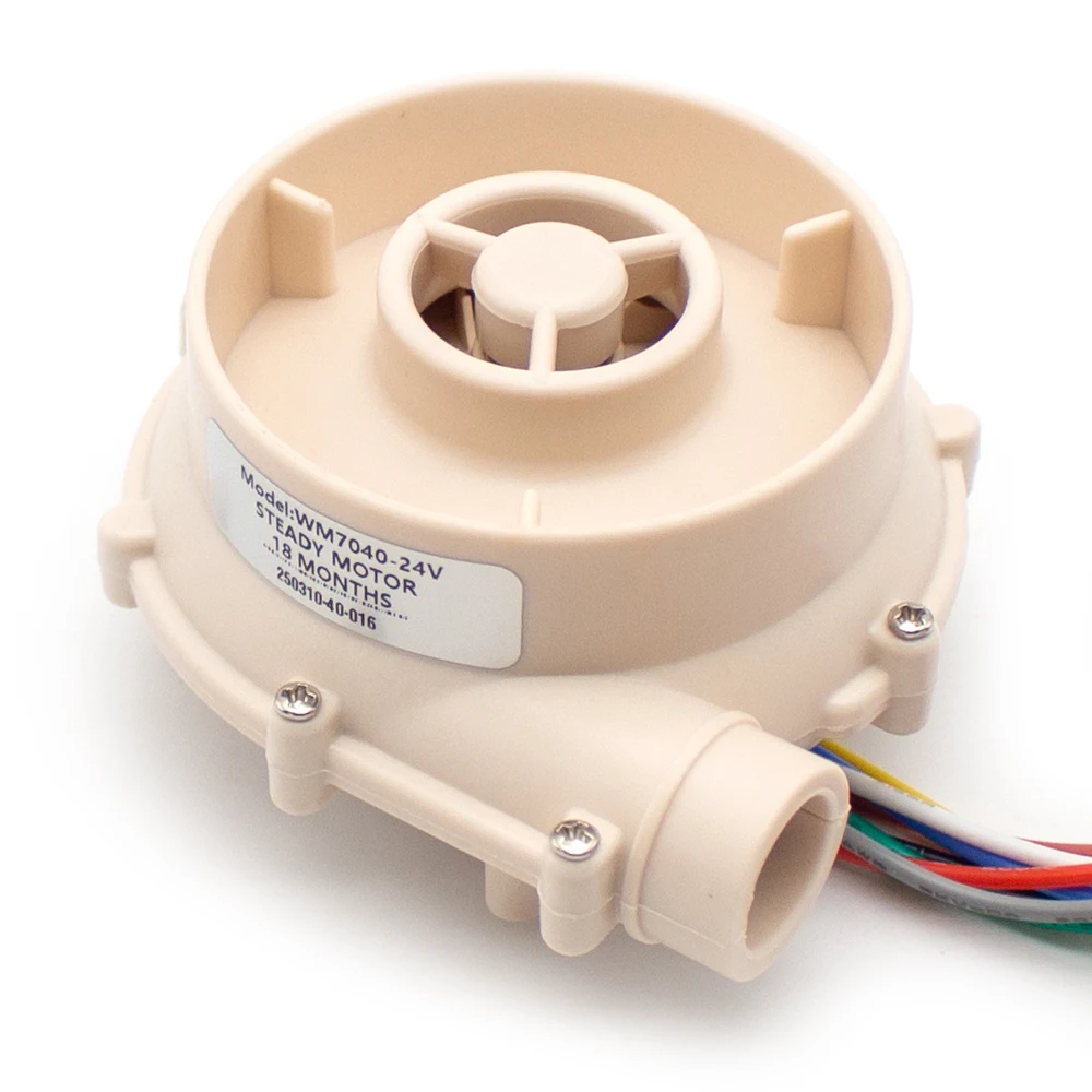 Micro ventilador de ar sem escova dc 12/24v ventilador centrífugo elétrico industrial de alta pressão ventilador de alta velocidade diâmetro 70mm wm7040