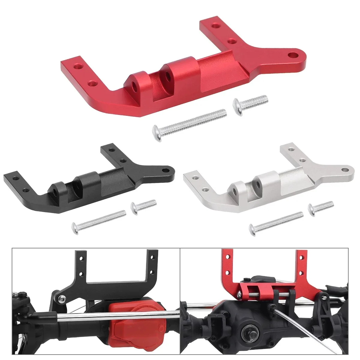 

Aluminum Alloy Servo Mounts For 1/10 TRX4 Four Linkage Axle Bracket RC Car Upgrade Parts