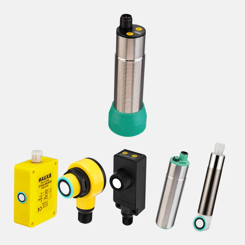 

Waterproof ultrasonic proximity sensor with 500mm detection distance PNP/NPN switch 4-20MA/0-10V analog