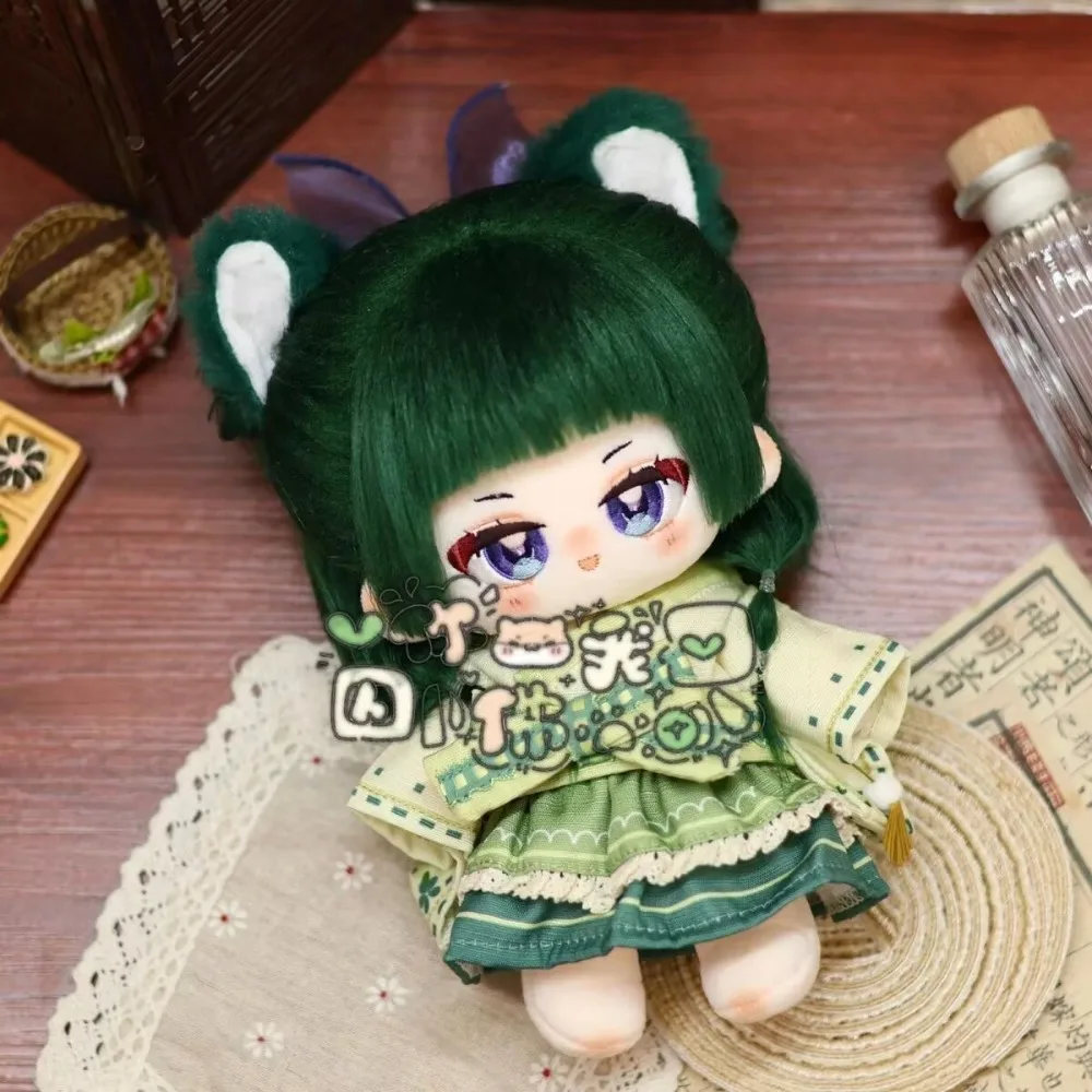 20cm Maomao Apothecary Diaries Ruchoma Bawełniana Lalka Kawaii Anime Cosplay Przebranie Pluszowa Wypchana Figurka Zabawka Kolekcjonerska Prezent