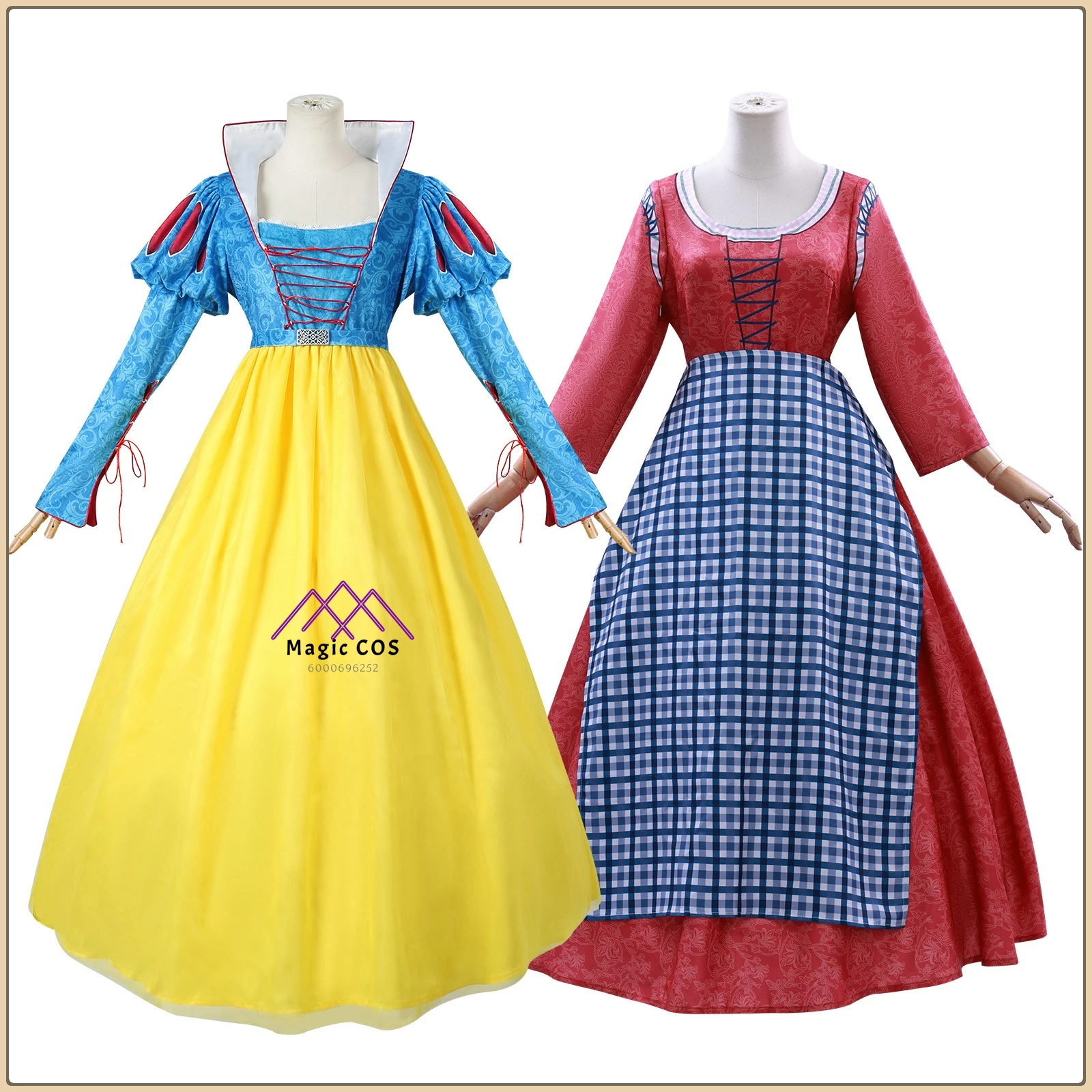 

Popular Film Princess Role Playing Costume Princess Dress +Tiara +Gloves Full Set Kids' Cosplay Costume for Halloween Party Suit