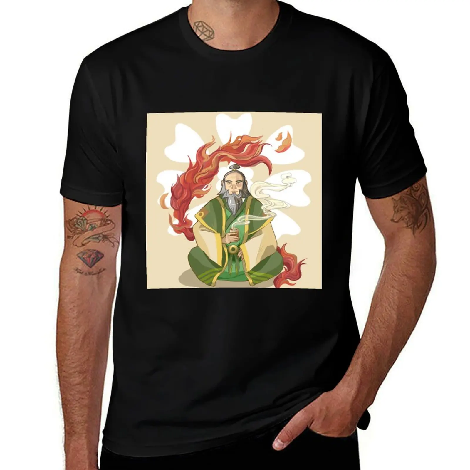 

Iroh, Dragon of the West T-Shirt cotton graphic tees plus size clothes quick-drying quick drying mens t shirts casual stylish