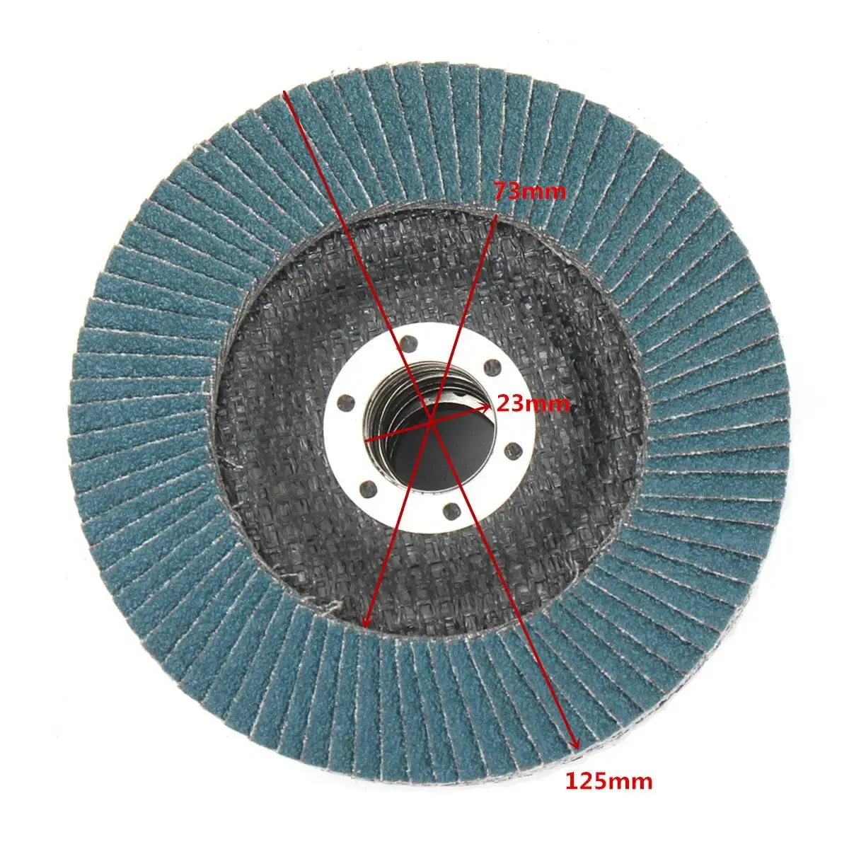 

10Pcs 125mm 40/60/80/120 Grit Grinding Wheels Flap Discs Angle Grinder Abrasive Tool A65 Sanding Discs Metal Plastic Wood