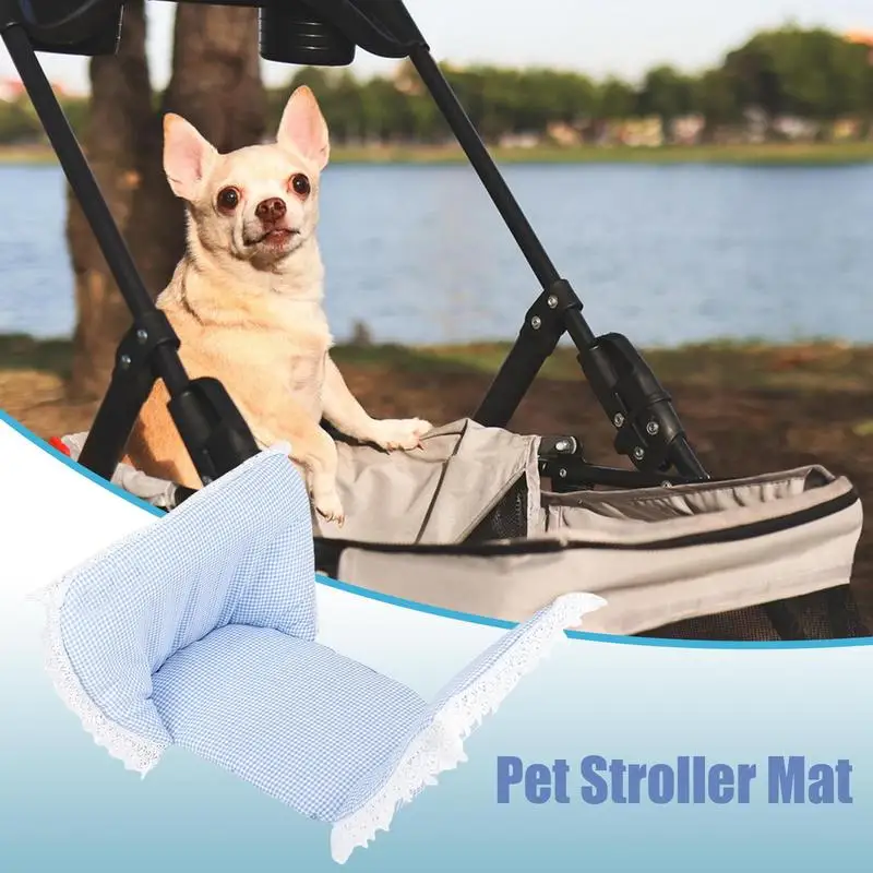 

Pet Stroller Pad Full Wrap Protection Cat And Dog Inner Mat AntiDirt Dog Traveling Comfortable Pad Puppy Carrier Mat Accessories