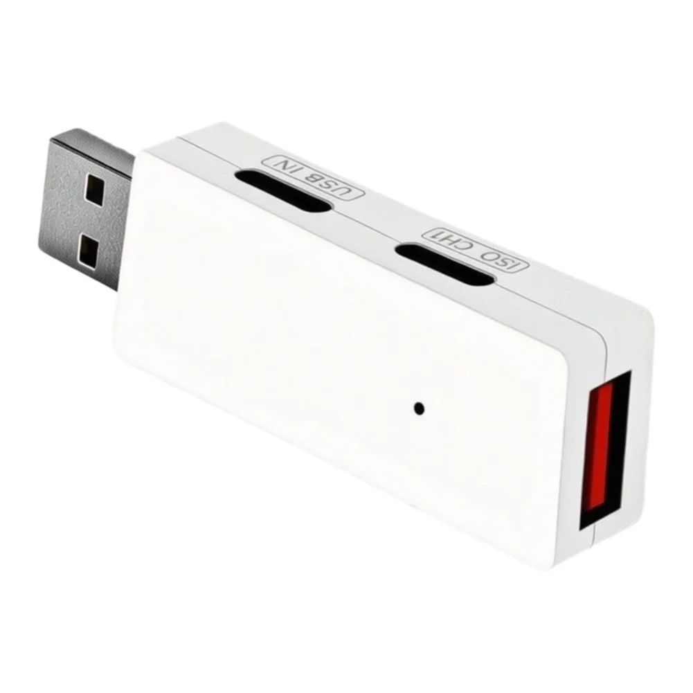 HUB23 USB 2.0 High-Speed Isolator Module 480Mbps Ground Loop Isolation for Industrial Data Acquisition Systems