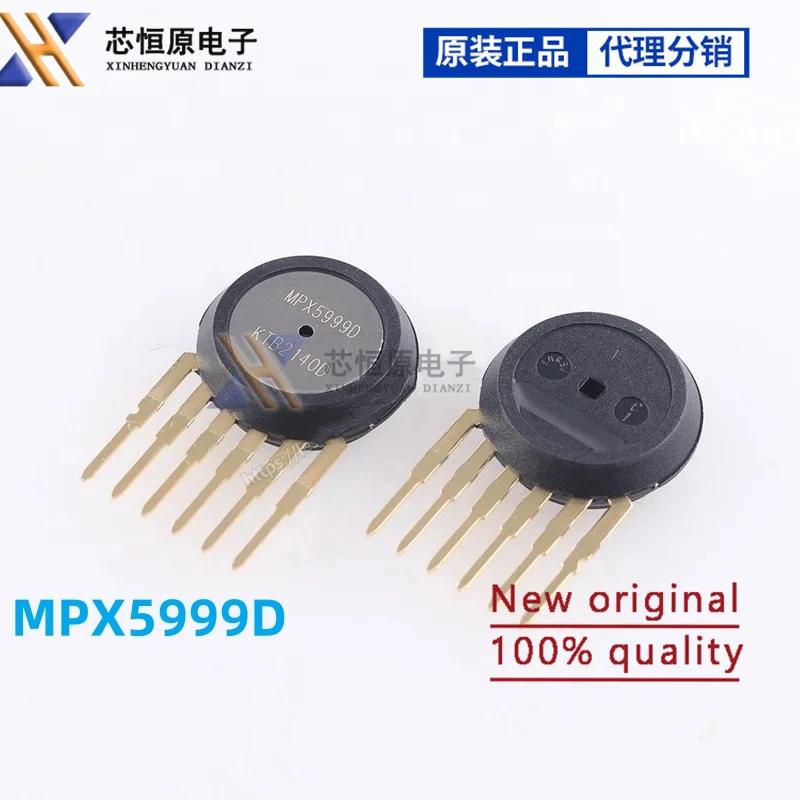 1-5pcs/lot MPX5999D SIP-6 Differential Pressure Sensor 1000kPa