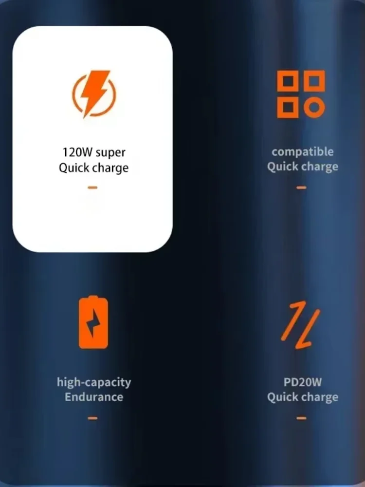 VIVO 200000mah Power Bank USB Large Capacity Super Fast Charging External Battery Digital Display Portable Charger For iPhone