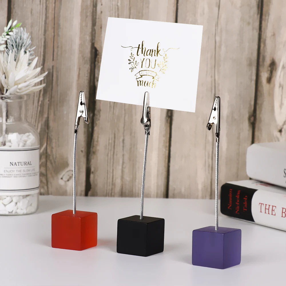 Multicolor Resin Square Base Photo Note Clip Photo Clip Table Number Stand Picture Frame Place Card Holder Wedding Party Decor - AliExpress 21 Multicolor Resin Square Base Photo Note Clip Photo Clip Table Number Stand Picture Frame Place Card Holder Wedding Party Decor - AliExpress 21