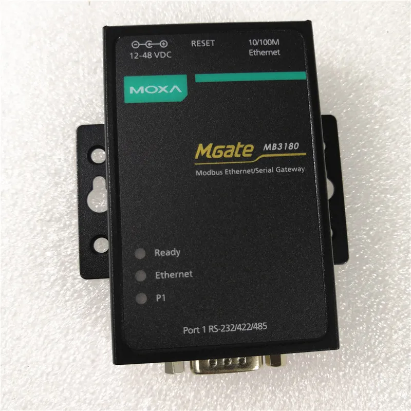 

MOXA MGate MB3180 1-портовый Стандартный Шлюз MODBUS