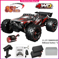 1:16 85 Kilometers Per Hour or 50 Kilometers Per Hour Four-wheel Drive LED Remote Control Car High-speed Drift 4x4 Truck Vs. SCY