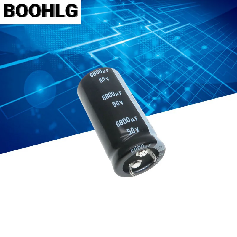 2PCS 6800UF 50V capacitor eletrolítico 50V 6800UF 22X45 GG